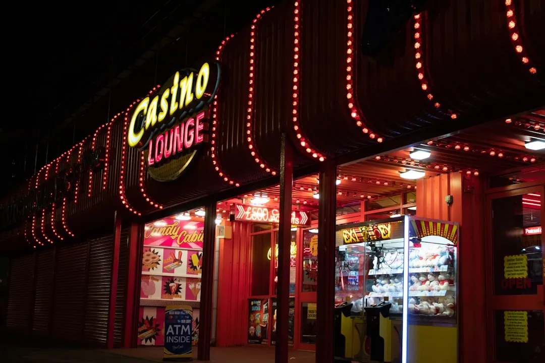 Banner de seguridad en sitio oficial de casino en línea